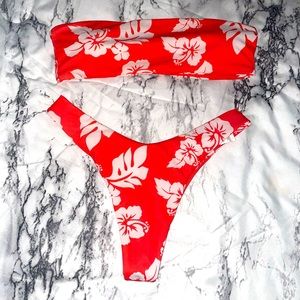 SHEIN Bandeau Swim Set